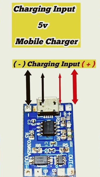 TP4056 Charging Module Full Connection #shorts - YouTube