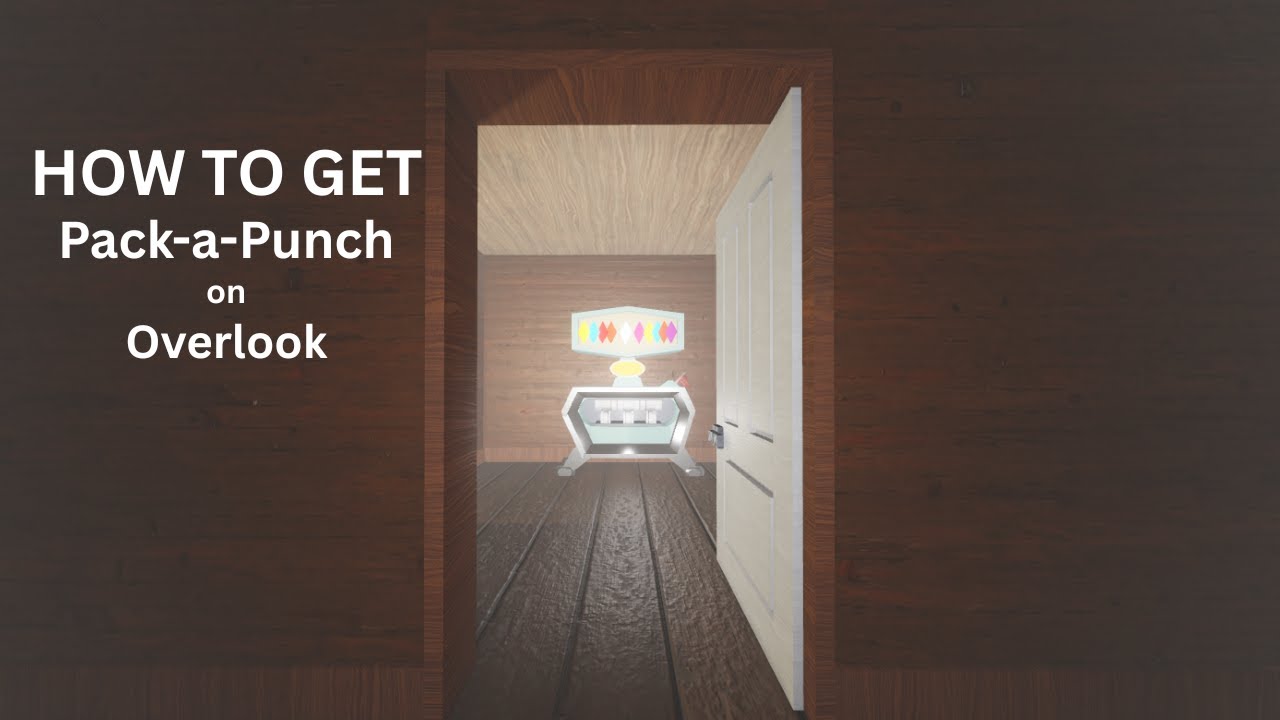 How to get PACK-A-PUNCH on Overlook - Reminiscence Zombies (All I Want For Christmas Achievement)