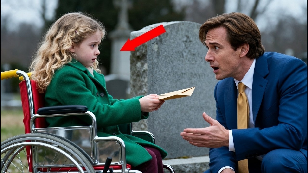 Jovem bilionário encontra garota chorando no túmulo de sua ex-esposa — a carta dela o choca...