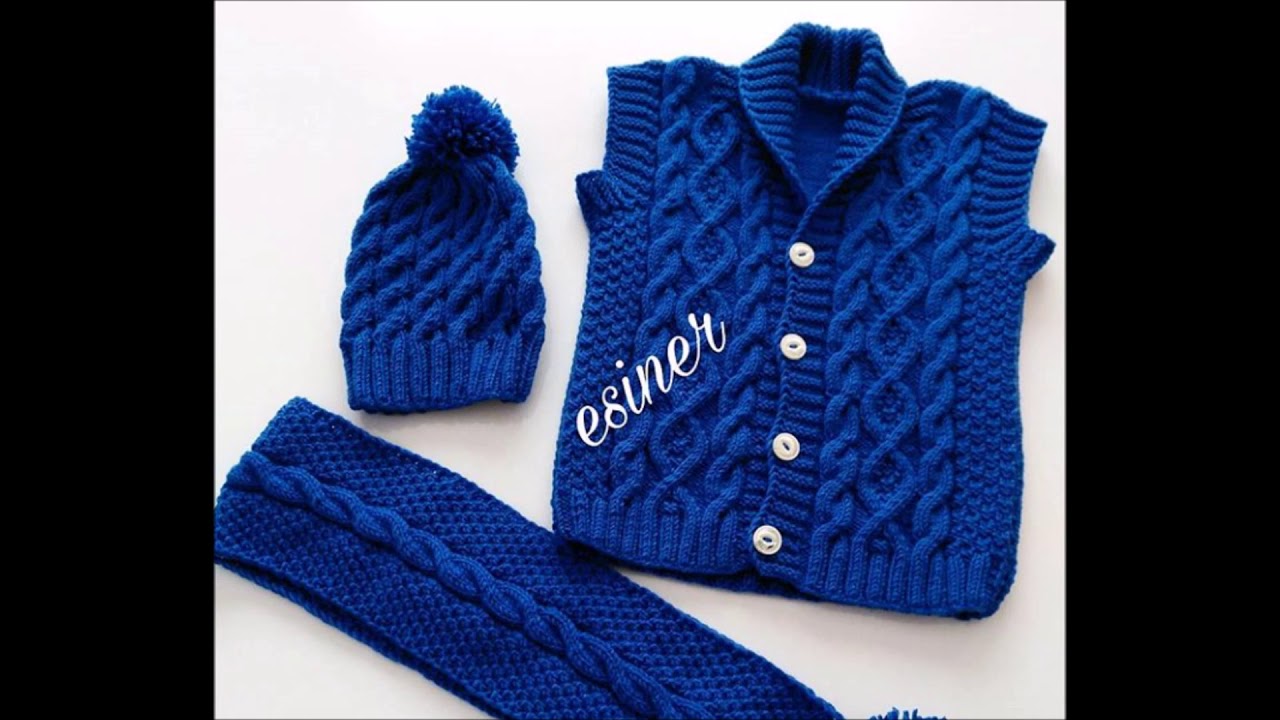 Örgü Bebek Yeleği Modelleri YouTube
