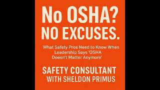 No OSHA No Excuses: How to keep your EHS job.