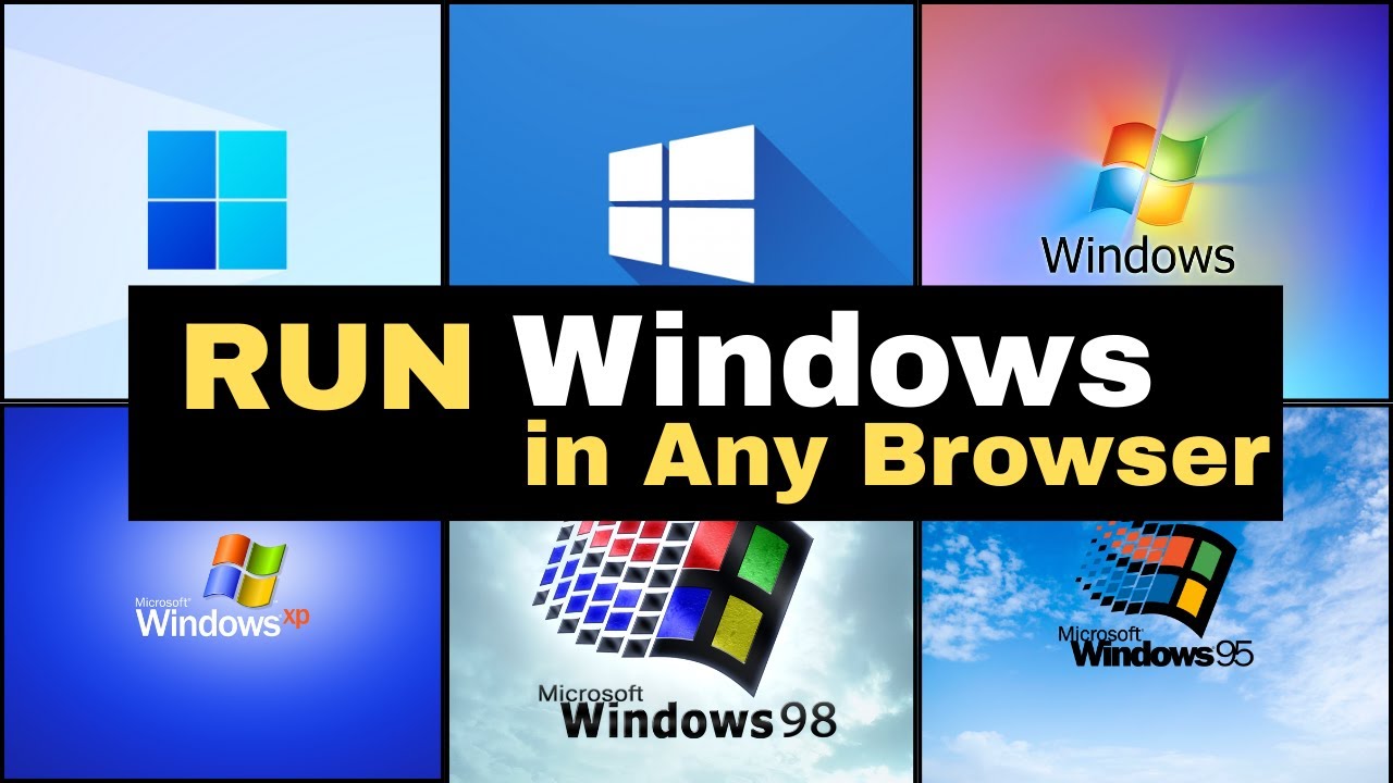 Запускайте Windows 11, 10, 7, XP в любом браузере | Лучшие онлайн-эмуляторы Windows (без установки)