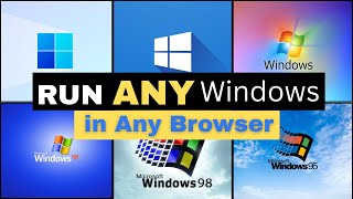 Jalankan Windows 11, 10, 7, XP di Browser Apa Pun | Emulator Windows Online Terbaik (Tanpa Instal... screenshot 1