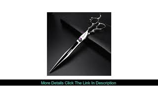Review 8 Inch Hairdressing Scissors Professional Hair Scissors Barber Shears Hair Cutting High Qual