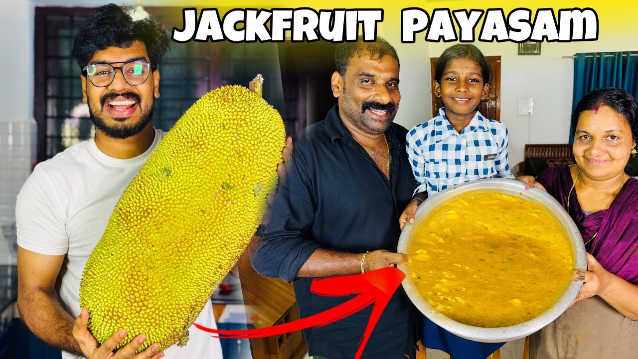 JACKFRUIT PAYASAM RECIPE🤩 | A FUN NIGHT COOKING 👩‍🍳