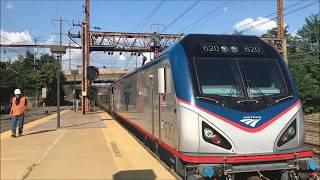 Amtrak & NJT Trenton Action Plus Double Header ACS-64!!