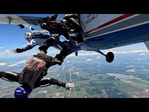 Skydivers Over Sixty soar into the record books