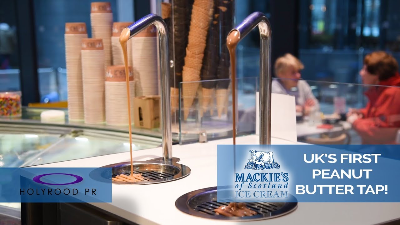 Holyrood PR TV Ep 212 Pt 1 - Mackie's & UK's First Peanut Butter Tap
