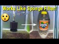 Homemade Sponge Filter Design Using Coke Soda Bottle for Fish Tank under 5 gallons!