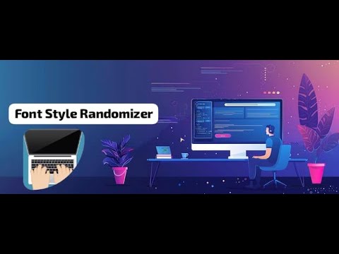 Font style randomizer shorts||React.js||HTML||CSS||Javascript||Webdevelopment