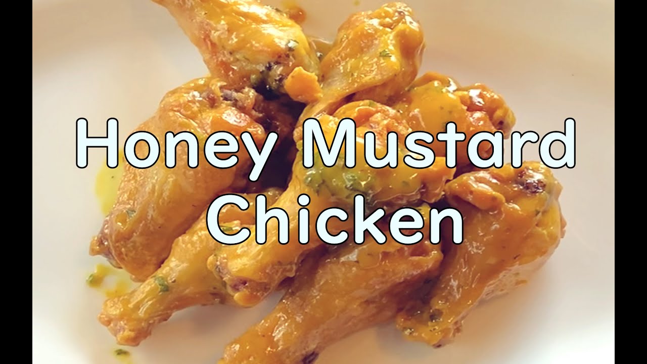 Sticky, Sweet, and Delicious: Easy Honey Mustard Chicken Wings Recipe (No Flour)
