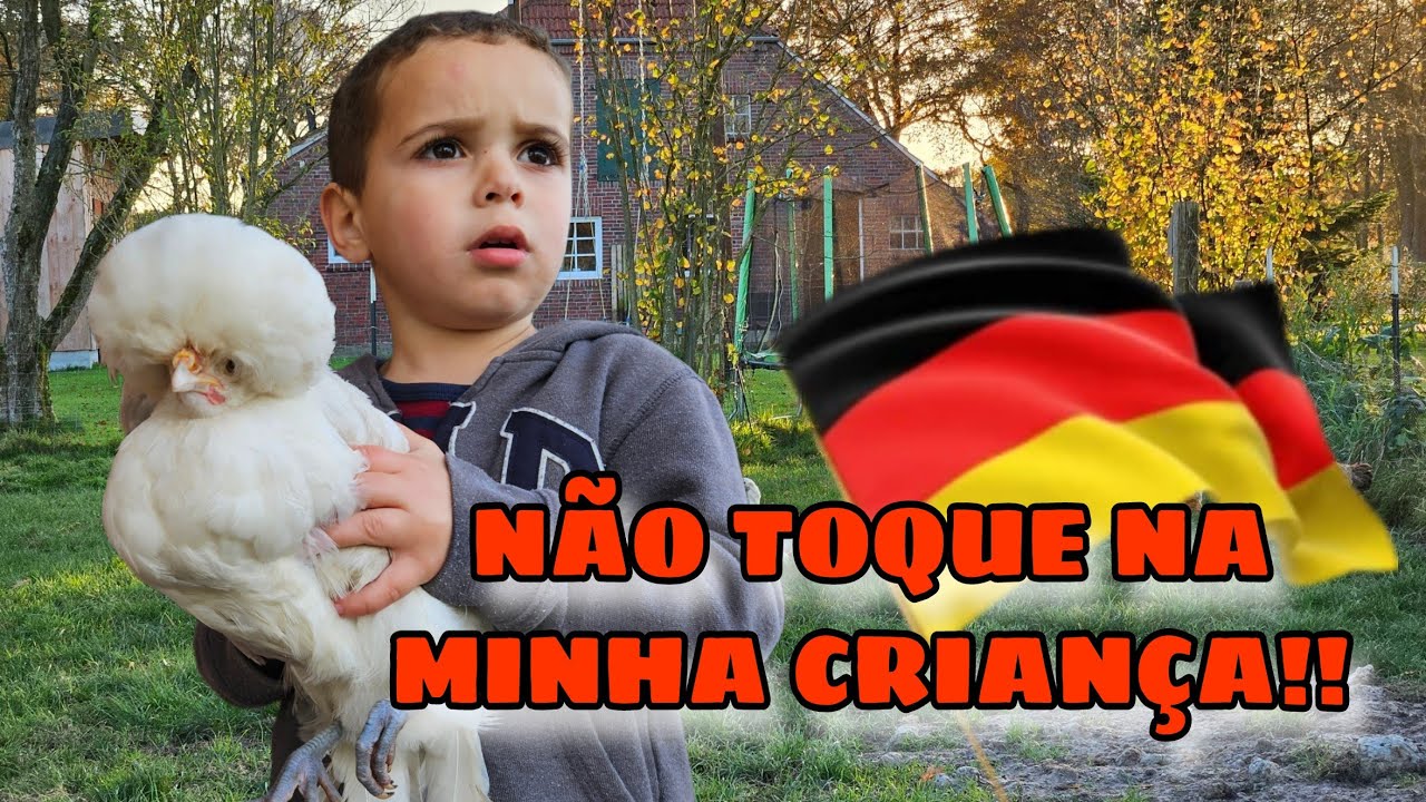 Não toque em crianças alemães |  Troquei blusinhas por galinhas | Desfralde
