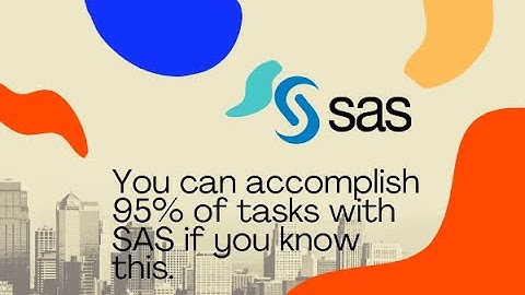 Data Step and Proc Step in SAS