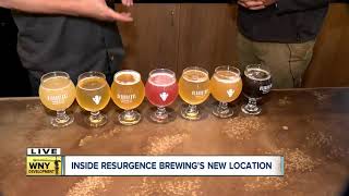Inside Resurgence Brewing new location