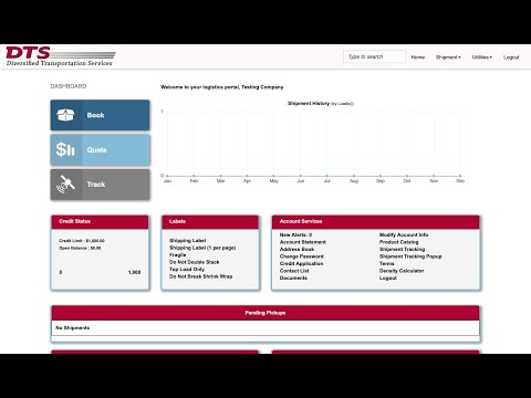 DTS Customer Portal