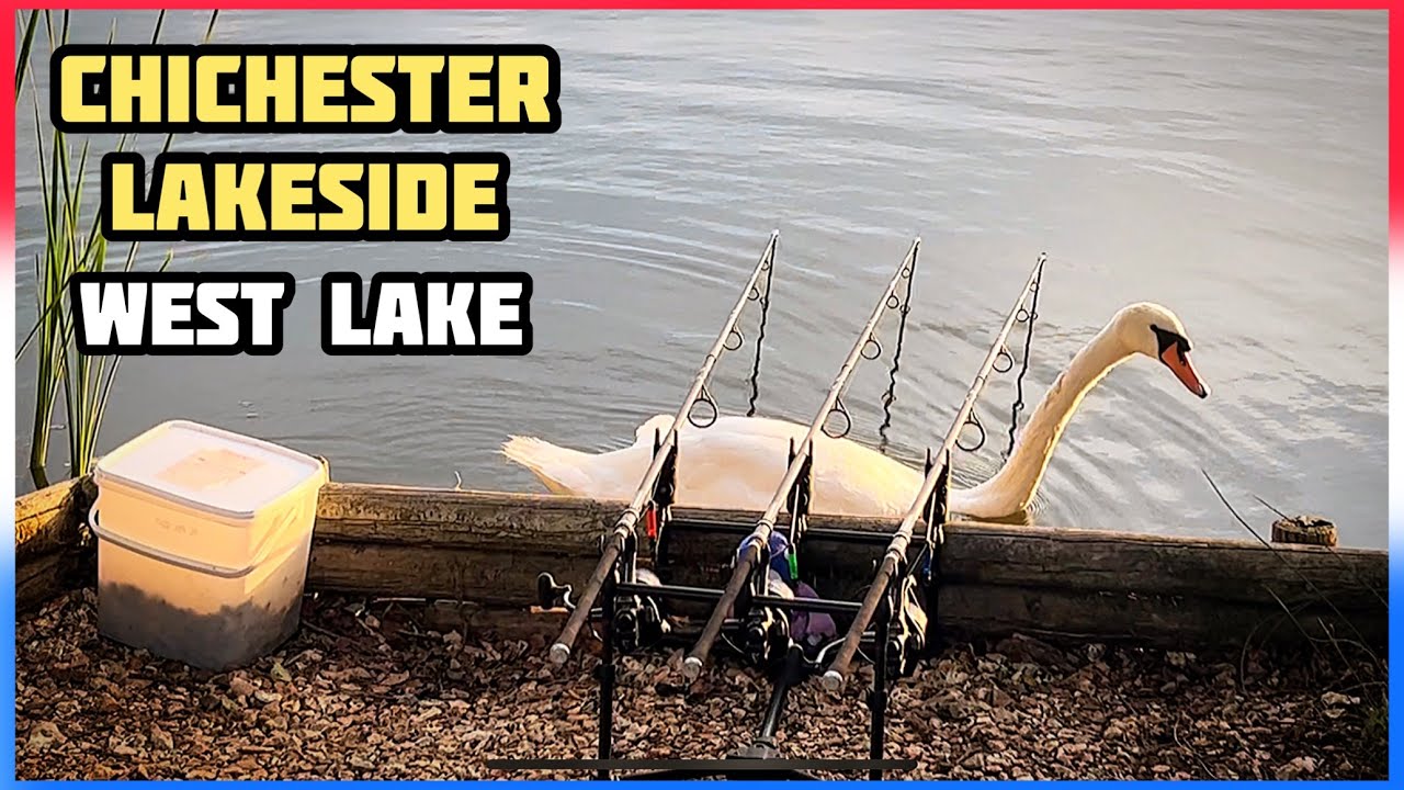 First Time Fishing At West Lake Chichester Lakeside! YouTube