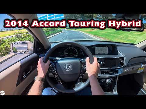 9th Gen Honda Accord – POV Drive | 2014 Honda Accord Sedan Touring Hybrid