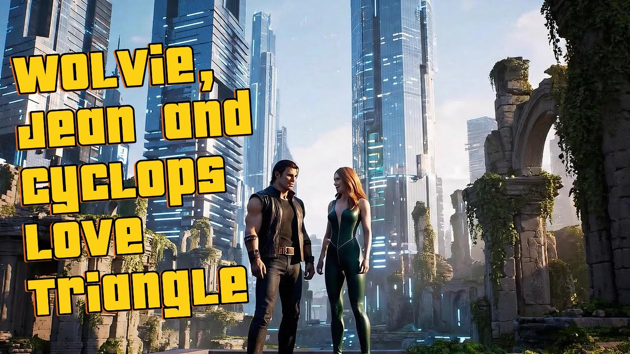 4K - Wolverine, Jean Grey, and Cyclops Love Triangle - Tsk Tsk!