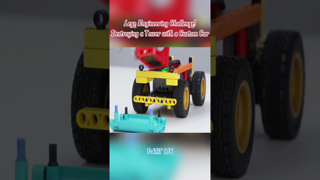 Destroying a Tower with a Custom Car - PART 1 