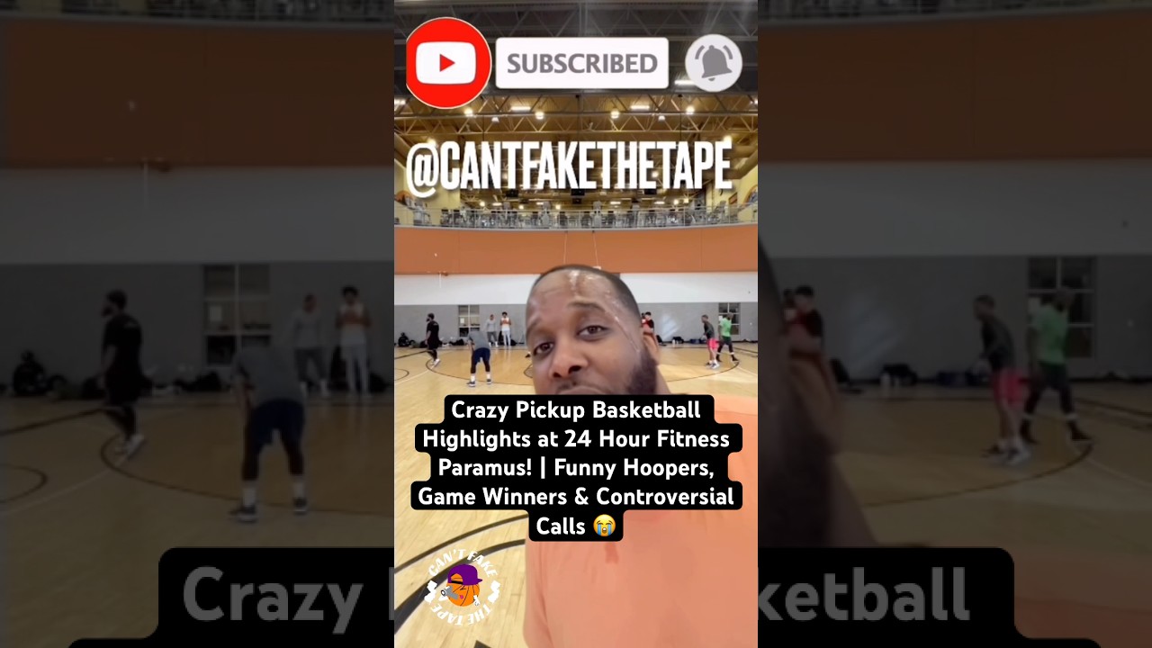 Crazy Pickup Hoops at 24 Hour Fitness! 😭🔥 