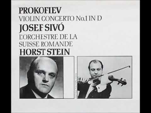 Josef Sivo - Prokofiev - Violin Concerto No.1 in D major, Op 19, 2. Scherzo. Vivacissimo