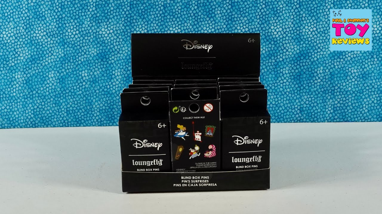 Alice In Wonderland Disney Loungefly Blind Box Trading Pin Unboxing