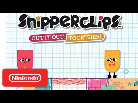 Snipperclips – Cut It Out, Together Preview - A New Trailer For