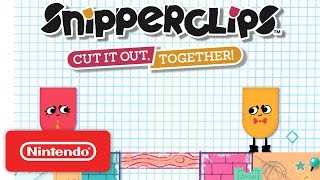 Snipperclips – Cut it Out, Together! Overview Trailer - Extended Cut! screenshot 1