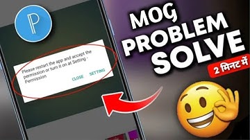 Pixellab Permission problem Solve || Please restart the app and accept the permission and turn it ca