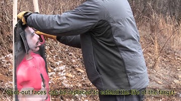 ID Target Systems 3D modular target in use