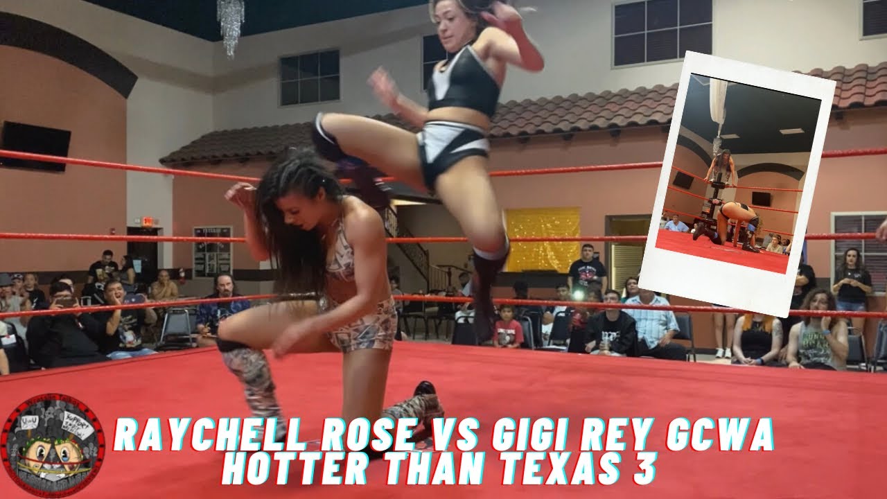 (Full Match) Gigi Rey vs Raychell Rose GCWA Women's Championship Match Hotter Than Texas 3