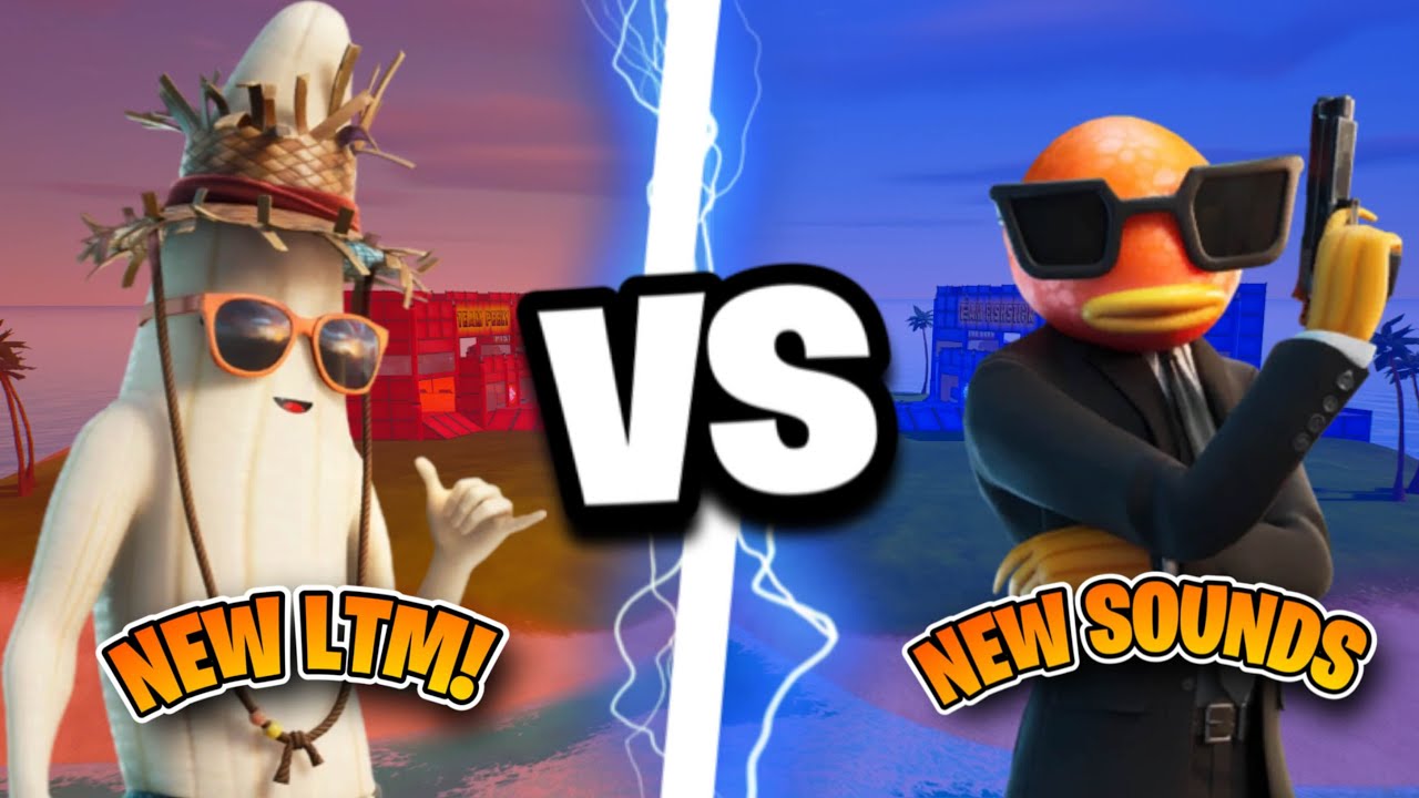 Peely Vs Fishstick With map code!!!