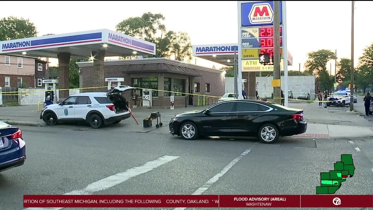 Man & woman killed, 2 others hospitalized after gas station shooting in Detroit