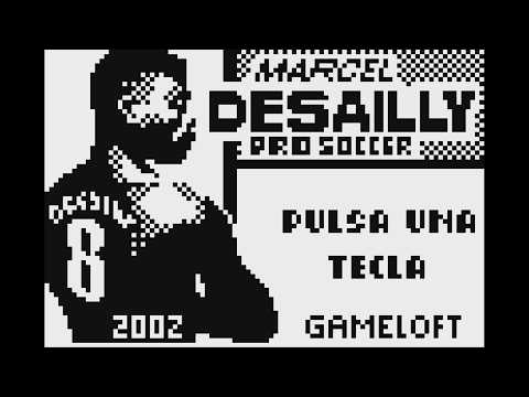Marcel Desailly Pro Soccer 96x65 B&W JAVA GAME (Gameloft 2003)