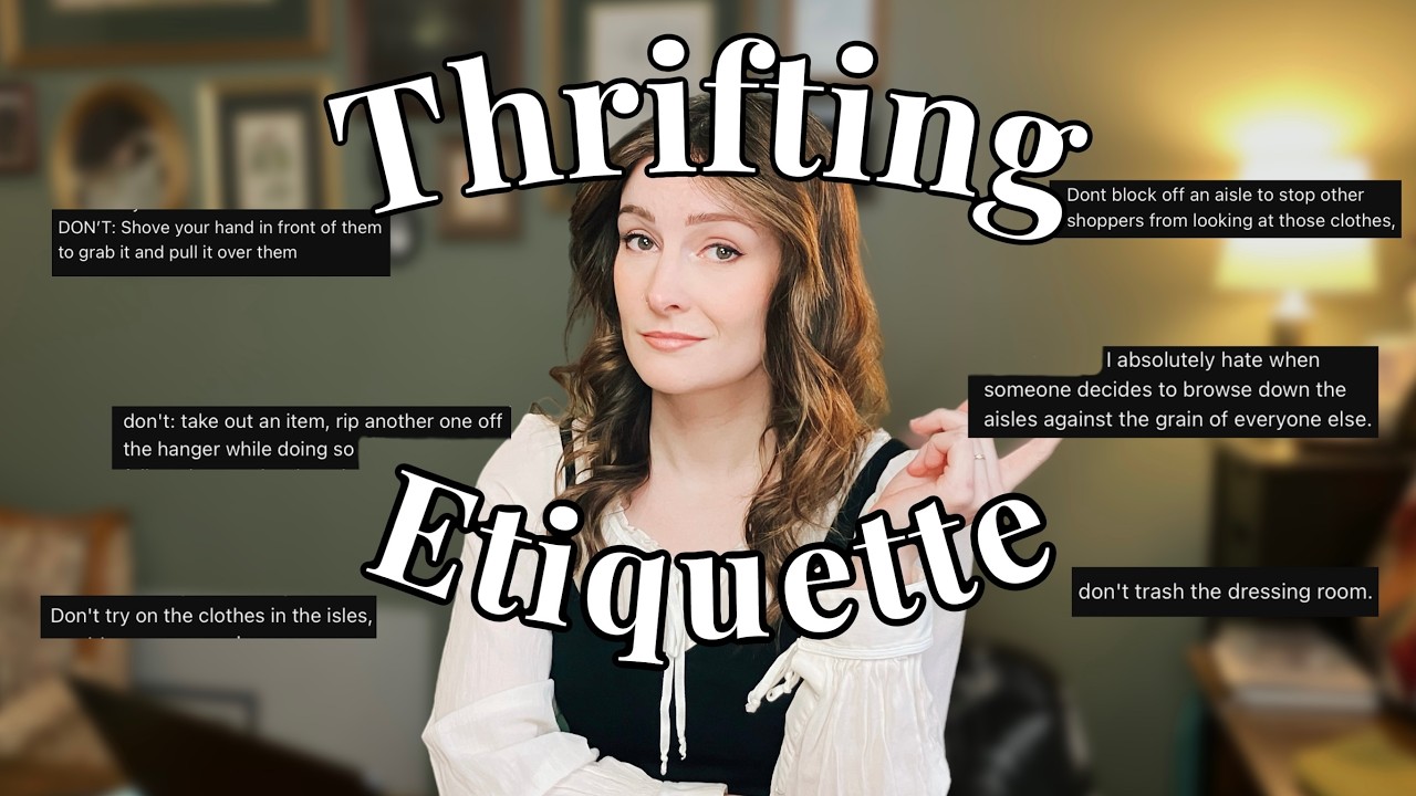 We need to talk about thrift store etiquette (or the lack thereof)