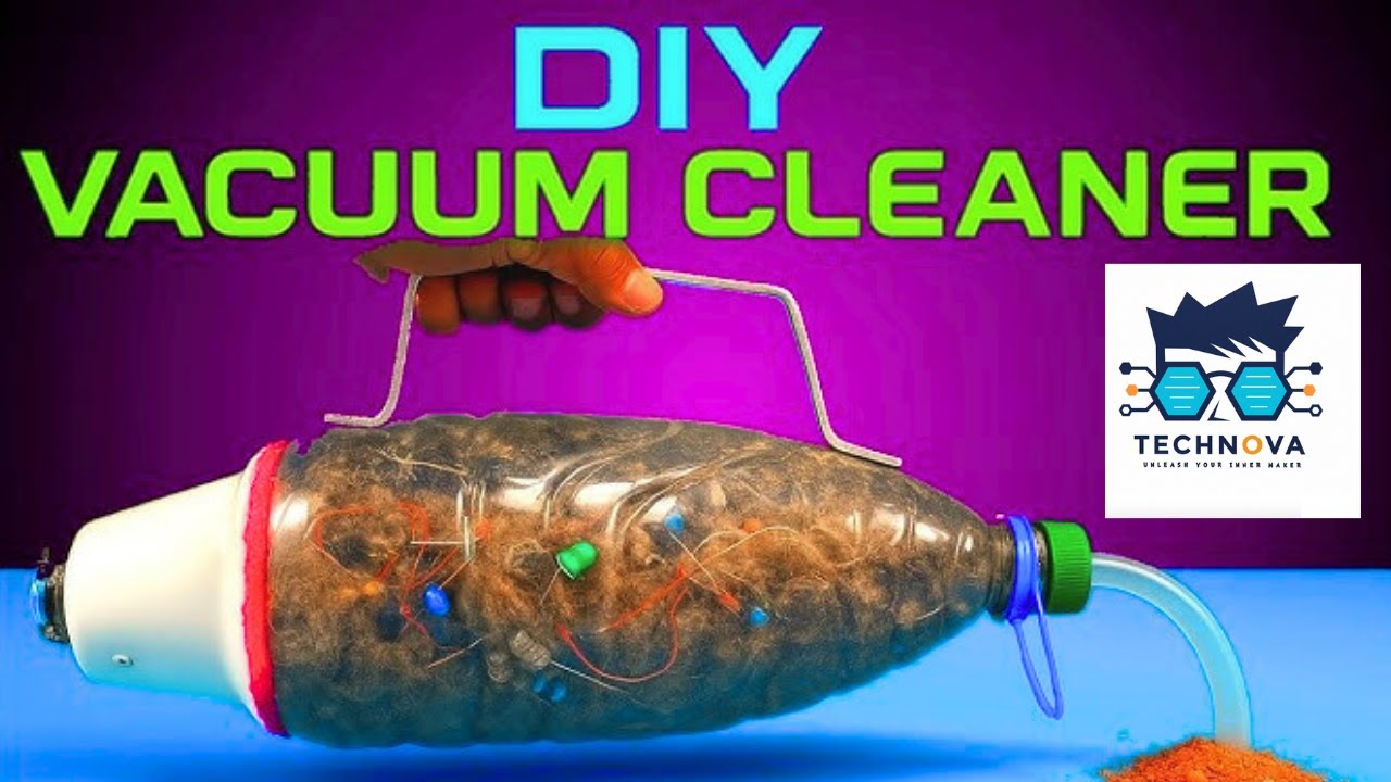 🧹 DIY Vacuum Cleaner Using Bottle | Amazing School Project Idea