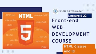 html full course: introduction to classes and ids in html