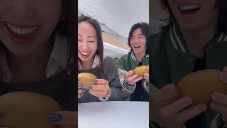 Eating Zespri Rubyred kiwifruit with the skin #food #foodie