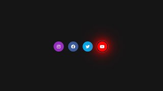 Awesome Social Icon Hover Effects HTML and CSS Only...