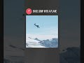 Mid-air Base Jumping into Plane