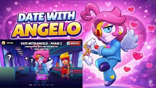 Correct Option To Date Angelo. Brawlentine Event Of Brawl Stars