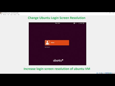 Change Ubuntu login screen resolution | Increase resolution of ubuntu login screen