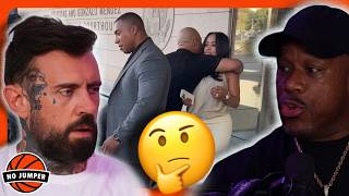 Durks Girl HATES Doodie Lo! Awkward Hug at Court Speaks Volumes