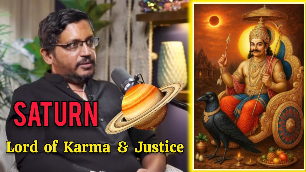 Saturn 🪐 (Shani Dev): The Graha of Karma and Justice ⚖️ - Explained by Rajarshi Nandy #saturn