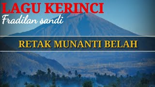 LAGU KERINCI FRADILAN SANDI RETAK MUNANTI BELAH