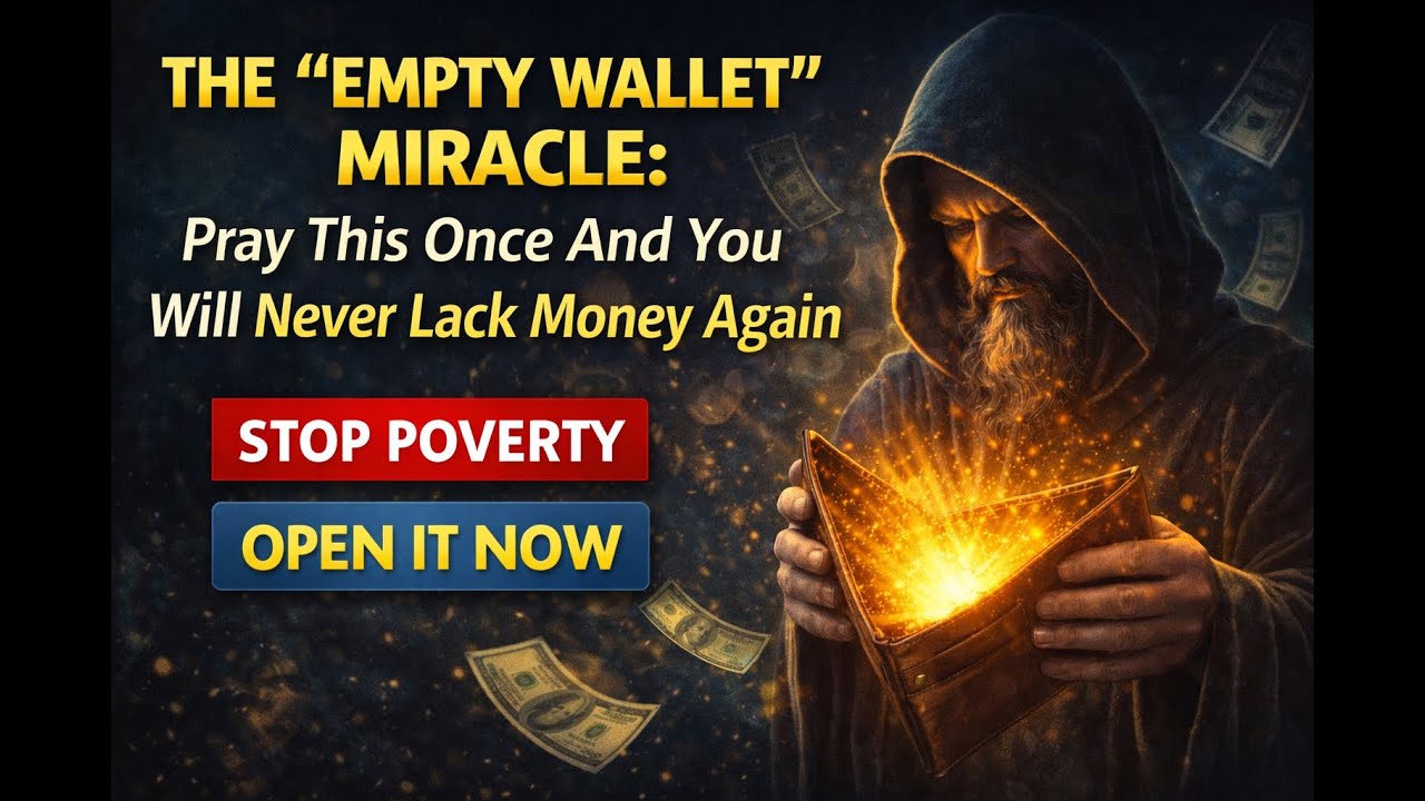THE "EMPTY WALLET" MIRACLE: Pray This Once And You Will Never Lack Money Again