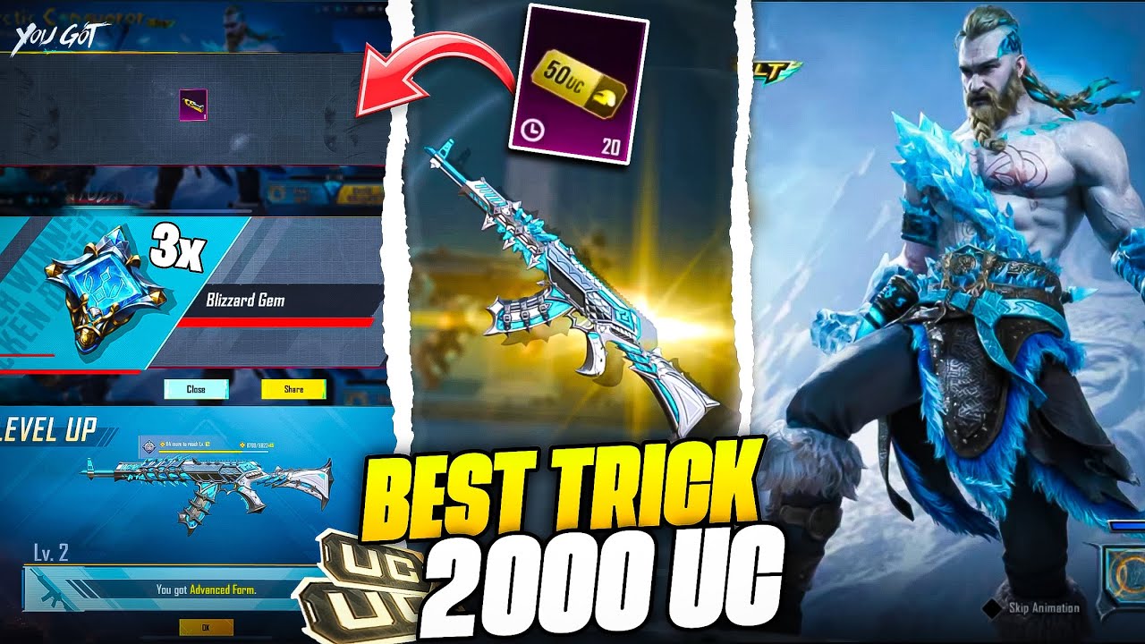 😍 BEST GILT SPIN TRICK / GOT STATSEA AKM / BGMI GILT CRATE OPENING