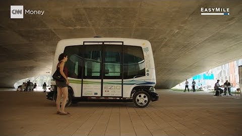 Self-driving buses hit the road in Helsinki