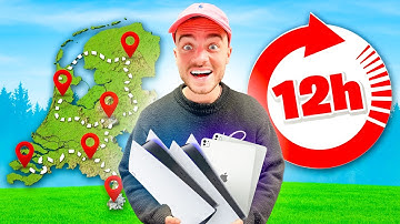 In 12 Uur Tijd €2500 Weggeven Door Nederland!😱