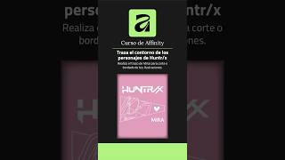 Huntrix. Crea tus vectores en Affinity #affinity #vectores #huntrix #netflix